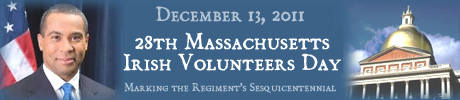28th Massachusetts Irish Volunteers Day Logo